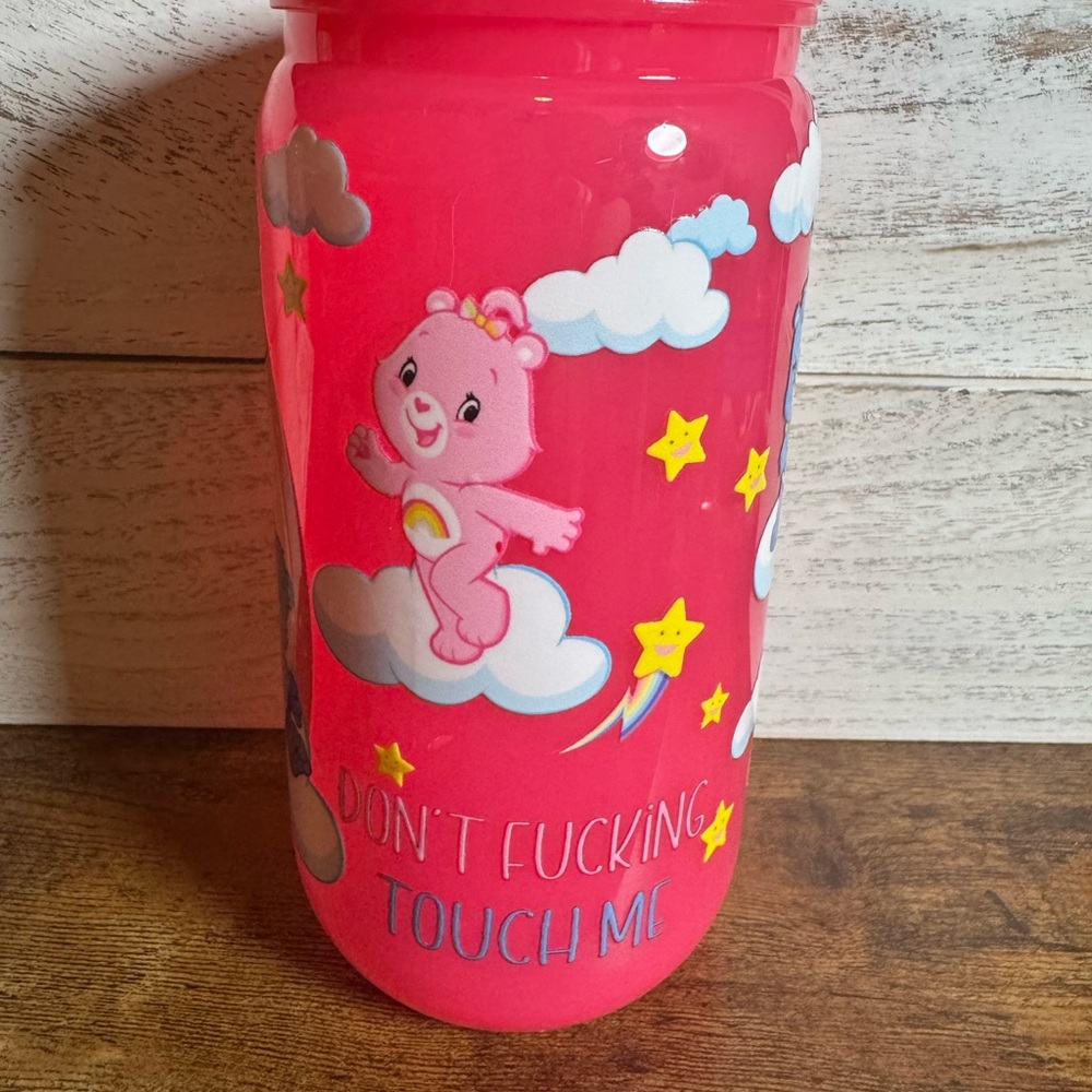 Pink Swear Bears Tumbler